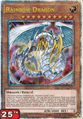 Rainbow Dragon - TN23-EN004 - Quarter Century Secret Rare - Limited Edition